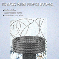 Alambre de Púas Galvanizado de Hierro, Precio de Fábrica, Rollo de Alambre de Púas de 2.5 mm de Diámetro, Tipo Cruzado para Cercas de Seguridad