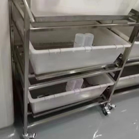 Cage d'élevage de cochons d'Inde en PP pour le laboratoire