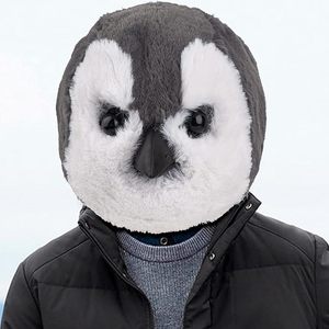Máscara de <span class=keywords><strong>Pingüino</strong></span> de Peluche para Bebé, Disfraz de Animal Completo, Máscara de Peluche para Cosplay de <span class=keywords><strong>Pingüino</strong></span> para Halloween, Carnaval y Fiestas - Product Image 2
