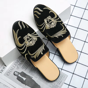 Sandalias de Hombre 2026, Estilo Chanclas, Transpirables, Antideslizantes, para Exteriores, de Una Pieza, Sin Tacón, de Cuero PU, Nuevo Estilo, Antiolor - Product Image 3