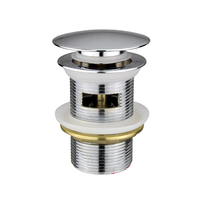 Évier Bounce Core Chrome Baignoire Bassin Égouttoir G1 1/4 "Gotega Drain Évier Crépines Maille Attrape-Cheveux Drain De Douche Avec Débordement