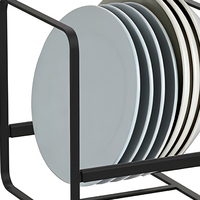 Égouttoir à vaisselle compact et étanche pour comptoir de cuisine