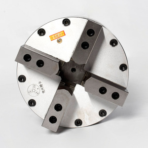 Mandrin pneumatique à quatre mors Zhongshi JK130FQ 4 pour tour, serrage haute précision - Product Image 1