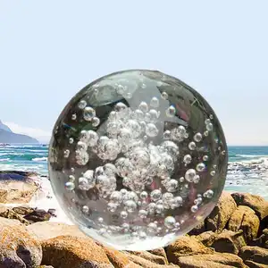 Honor Of Crystal Beautiful Design Glass Crystal Ball Ocean World Crystal K9 Clear Ball