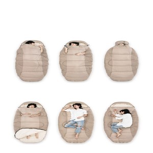Unisex Cocoon-Shape Inverno <span class=keywords><strong>Sleeping</strong></span> Bag confortável para todas as posições Soft Feel Poliéster Tecido Elegante para Caminhadas Tempo frio - Product Image 3
