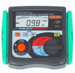 เครื่องทดสอบฉนวน/ความต่อเนื่องแบบดิจิตอล KYORITSU รุ่น 3005A ของแท้ รับประกัน 1 ปี มาตรฐาน IP65 หน้าจอ LCD ใช้พลังงานจากแบตเตอรี่ สำหรับวัดแรงดันไฟฟ้า - Product Image 3