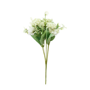 Ramo de Flores Artificiales de Hortensia Mariposa de West Lake, Flores de Seda de 10cm-30cm, Decoración para el Hogar, Decoración de Mesa de Sala de Estar - Product Image 5