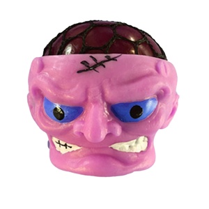 Juguete Promocional de Plástico TPR Blandito con Forma de Cabeza de Calavera Monstruosa para Regalo de Halloween - Product Image 2