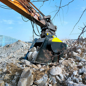 Cazo triturador de un solo eje para excavadora, para trituración de escombros de construcción - Product Image 1