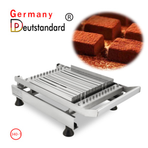 Germania Deutstandard NP-340-1 tagliatrice manuale per cioccolato taglierina per chitarra in gelatina di dolci morbidi in acciaio inossidabile di alta qualità - Product Image 1