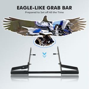 Barra de agarre trasera de aluminio NiceCNC para Yamaha <span class=keywords><strong>Raptor</strong></span> 700 700R YFM700 2015-2023 YFM700R SE 2017-2023 2024 - Product Image 3