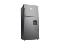 Réfrigérateur OLYAIR à double porte avec distributeur d'eau, congélateur supérieur, 536L, dégivrage manuel, classe énergétique A, usage domestique
