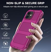 Vente en gros de téléphone portable étui robuste robuste béquille Defender couverture rigide pour Iphone 11/12/13/14/15/16 avec clip ceinture