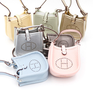 Faible MOQ Mini sac Evelyn en PU, accessoires, pendentifs, boucles d'oreilles, porte-monnaie pour <span class=keywords><strong>femme</strong></span>, produit phare en direct - Product Image 3