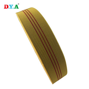 <span class=keywords><strong>Sangle</strong></span> élastique personnalisée 60mm tissé rayé polypropylène canapé élastique <span class=keywords><strong>pour</strong></span> meubles siège dossier accessoires - Product Image 1