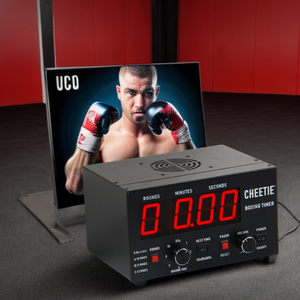 Chronomètre <span class=keywords><strong>de</strong></span> <span class=keywords><strong>boxe</strong></span> CHEETIE professionnel, durable, pour salle <span class=keywords><strong>de</strong></span> sport intérieure, fitness, LED numérique, électronique, multifonctionnel, en ABS, avec certification CE - Product Image 6