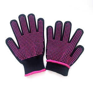 Guantes para peinar el cabello Qinfan con cuentas, aislantes del calor, antideslizantes, para rizador y plancha de pelo, uso diario - Product Image 2