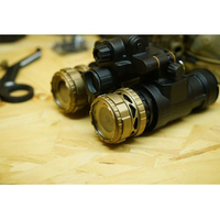 Penutup Lensa Perlindungan NVG PVS31 Iris yang Dapat Disesuaikan Pelindung Cahaya O-Ring Penutup Serpihan Cocok untuk Perangkat Penglihatan Malam GPNVG (38mm) & PVS-31