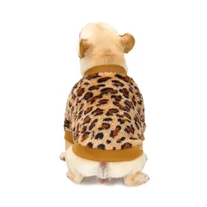 Custom Warm Pet Coat Winter Clothing Fleece Velvet Small Yorkie Dachshund Dog Sweater Costumes Dresses Clothes For Dogs
