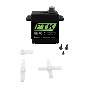 PTK 8460 MG-D 9g Servo numérique usine bricolage engrenage en métal télécommande modèle avion et voiture RC Servos moteur De Cortina - Product Image 6