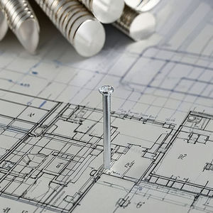 ตะปูเหล็กคอนกรีตเคลือบสังกะสีแบบเรียบ ขนาด 1"-4" สำหรับงานมืออาชีพ หัวตะปูขนาด 2 มม.-12 มม. สำหรับผนังปูน - Product Image 4