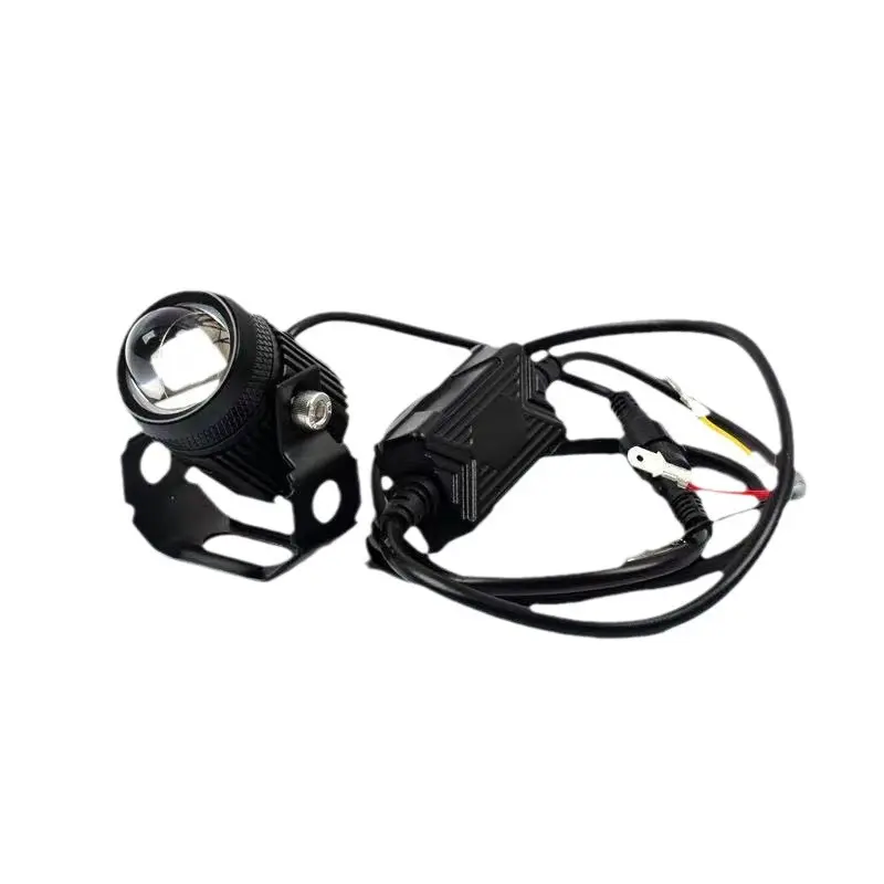 Factory-directLEDheadlights con lentes carA-pillar guards rejillas y actualizaciones de focos de motocicleta de doble color (amarillo y blanco)