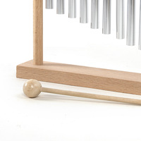 Vente en gros d'instruments de percussion en bois Montessori Orff de haute qualité, carillons à vent pour enfants, instruments de musique