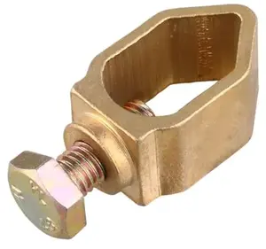 Earthing System Clamp Electrical Material Connection Clamp copper 5/8" grounding rod clamp Clip Earth Rods Accessories