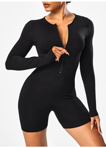 Combinaisons <span class=keywords><strong>pas</strong></span> chères, été, basiques, logo personnalisé, luxe, simples, vêtements de sport, Noël, Y2k, <span class=keywords><strong>justaucorps</strong></span> de travail, gymnastique, filles - Product Image 3