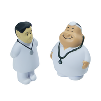 Forme personnalisée Squishy mariée marié humanoïde PU mousse jouet Anti Stress humain docteur presser jouets