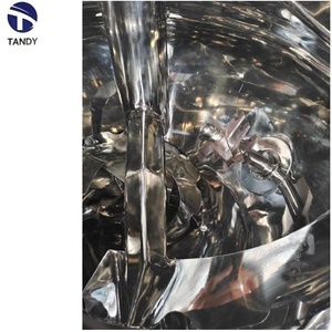 Dễ dàng xả bột ca cao homogenization thép không gỉ dọc xoắn ốc mái chèo trộn máy - Product Image 6