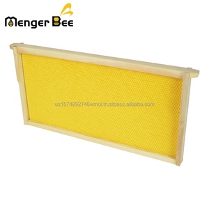 Nouvelle Fondation de Cadre de Ruche en Bois Menger Bee, Fondations en Plastique Jaune, Matériau en Pin de Nouvelle-Zélande, Garantie de 3 Mois, Apiculture - Product Image 5