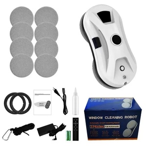 <span class=keywords><strong>Robot</strong></span> de nettoyage de vitres commercial 72W 2800Pa avec pulvérisation d'eau et télécommande pour hôtels et bureaux - Product Image 3
