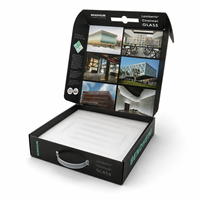 Caja de Cartón Corrugado Impresa Personalizada con Inserto de Espuma, Interior a Todo Color, Asa de Transporte, Caja de Muestra, Venta al Por Mayor, OEM