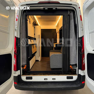 سرير تخييم مع فرشة لشخصين مع مطبخ قابل للسحب، عربة تخييم فاخرة بسعر أرخص، صندوق تخييم - Product Image 2