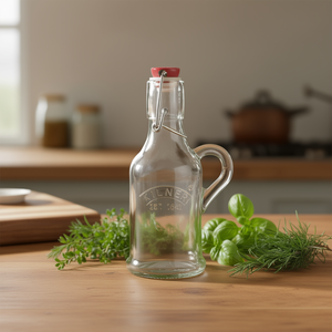 Kilner Glass Bottle With Handle 1842 <b>Established</b> Brand Storage Jar For Kitchen Use - Product Image 3