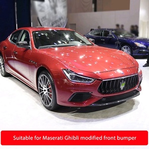 Kit de carrocería para <span class=keywords><strong>Maserati</strong></span> Ghibli 14-22 años modelo modificado nuevo sportsTROFEO envolvente trasero delantero parachoques delantero y trasero labio rejilla - Product Image 5
