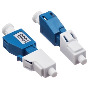 LC/UPC Singlemode Attenuator serat optik tetap pria ke Wanita konektor serat LC Sm Sx digunakan untuk jaringan FTTH dipoles UPC - Product Image 1