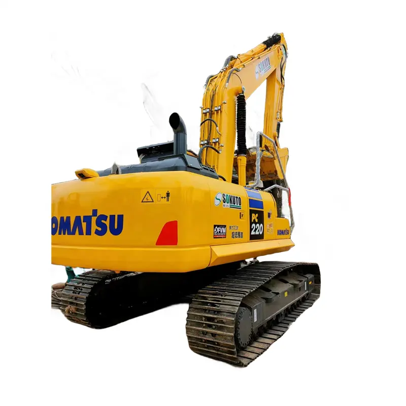 High quality Komatsu PC220 Used Excavator 22TON large hydraulic crawler bucket excavators pc 200 210 240 for hot sale