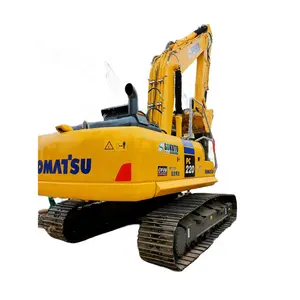 High Quality Komatsu PC220 Used Excavator 22TON Large Hydraulic Crawler Bucket Excavators Pc 200 210 240 For Hot Sale