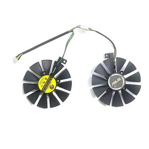 Ventilateur de refroidissement FDC10U12S9-C PLD09210S12HH GTX1060 GTX1070 pour carte graphique ASUS <span class=keywords><strong>GTX</strong></span> 1060 1070 RX <span class=keywords><strong>480</strong></span> ventilateur refroidisseur T129215SU - Product Image 2