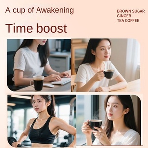 Natureitysee Instant Coffee Brown Sugar <strong>Ginger</strong> Tea Sweet <strong>Chocolate</strong> Flavor Top Grade Box 100g Fujian China 18 Months - Product Image 4