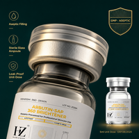 Sérum éclaircissant pour le visage à l'alpha-arbutine 5 ml, vitamine C, acide ellagique, anti-taches brunes, contrôle du sébum, tous types de peau, OEM, étiquette privée