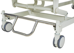 ABS <span class=keywords><strong>bedhead</strong></span> Board và thanh thép hộ Lan Tôn sóng của nhãn hiệu bệnh viện giường ba chức năng với vật liệu nhựa đồ nội thất bệnh viện - Product Image 3