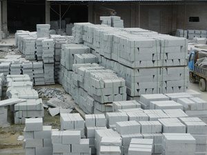 หินแกรนิตสีเทาสีขาวทางเดินธรรมชาติทางเดินในสวนทางเดินกลางแจ้งทางเดินตัดเป็นขนาดปูกระเบื้องหิน - Product Image 2