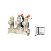 Interruptor de Circuito al Vacío de Reconexión Automática Trifásico para Exteriores Yingchuang ZW32-12/630-20, 12kv de Alto Voltaje, 50/60Hz, 20kA de Potencia de Corte
