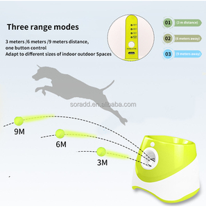 Super Offerta Lancia Palline Automatico Ricaricabile Tramite USB per Cani di Piccola Taglia, Gittata 3-9 Metri, Lanciatore di Palline da Tennis per Animali Domestici per Interni ed Esterni - Product Image 4