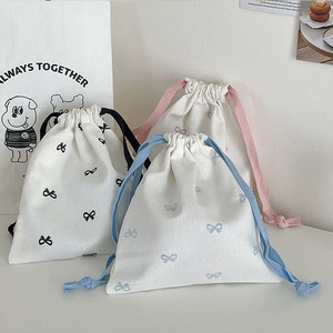 Bolsa con Cordón y Cinturón, de Tela de Algodón Estampada, a Prueba de Polvo - Product Image 6
