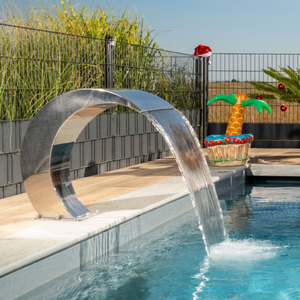 Cascade moderne <span class=keywords><strong>pour</strong></span> piscine, <span class=keywords><strong>d</strong></span>éversoir <span class=keywords><strong>d</strong></span>'<span class=keywords><strong>eau</strong></span>, <span class=keywords><strong>lame</strong></span> <span class=keywords><strong>d</strong></span>'<span class=keywords><strong>eau</strong></span> <span class=keywords><strong>pour</strong></span> piscine extérieure, <span class=keywords><strong>fontaine</strong></span> <span class=keywords><strong>pour</strong></span> aménagement paysager de villa - Product Image 5