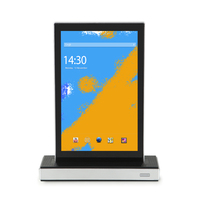 Tablette Android POS à double écran, écran tactile capacitif de 10,1 pouces, WiFi 6, Ethernet, USB Type C pour la vente au détail